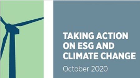 Taking action on ESG and climate change