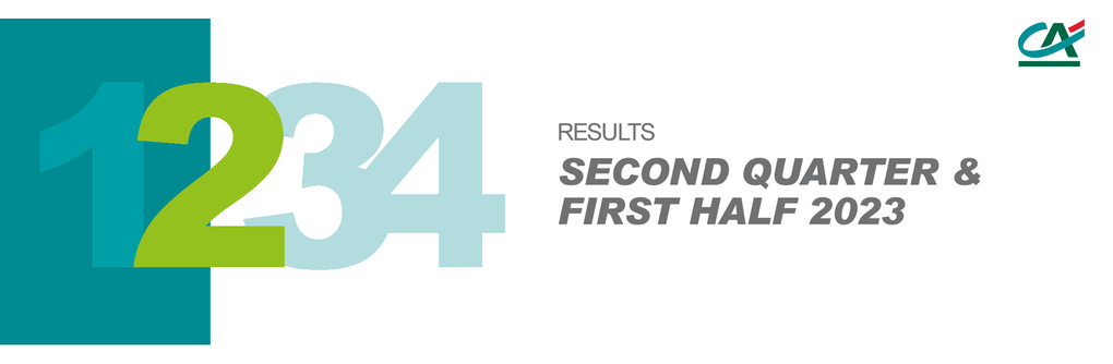 Crédit Agricole S.A. second quarter and first half 2023 results available