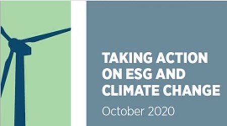 Taking action on ESG and Climate change