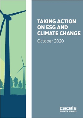 Taking action on ESG and Climate change