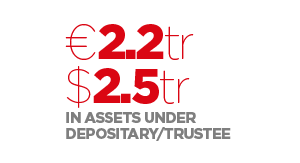 Assets under depositary/trustee
