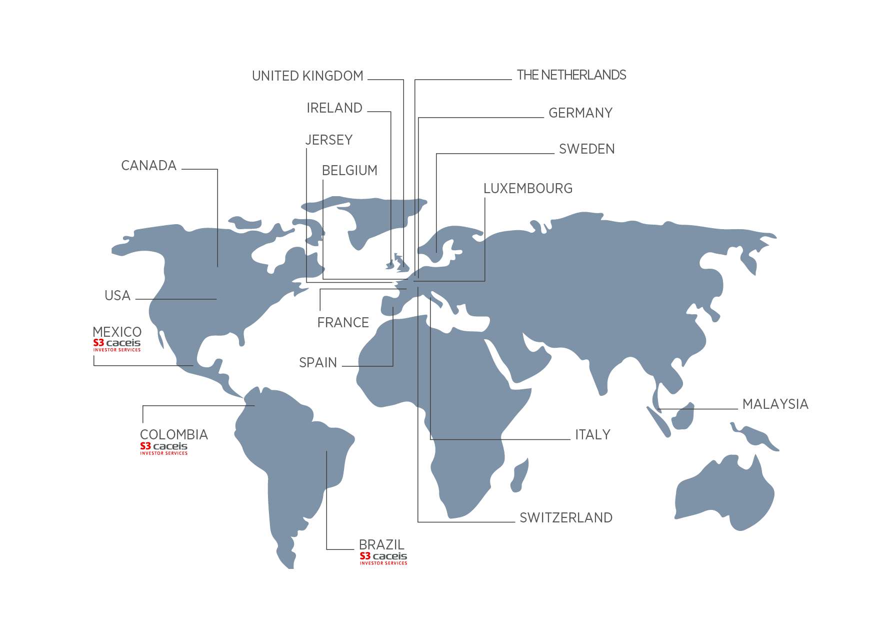 CACEIS locations