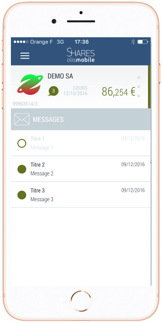 Messaging services