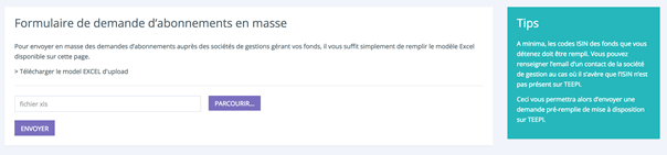 Invitations en masse