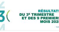 Résultats 3e trimestre 2025 sont disponibles