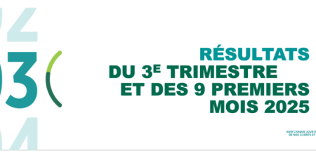Résultats 3e trimestre 2025 sont disponibles