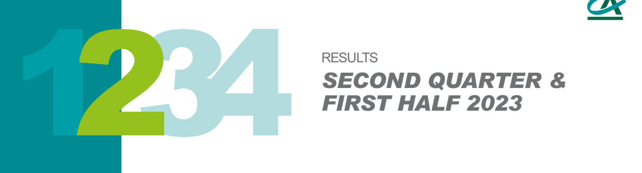Crédit Agricole S.A. second quarter and first half 2023 results available