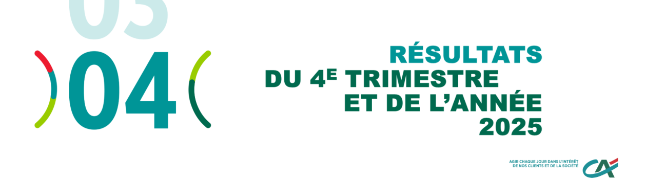 Résultats 4e trimestre et de l'année 2025 sont disponibles